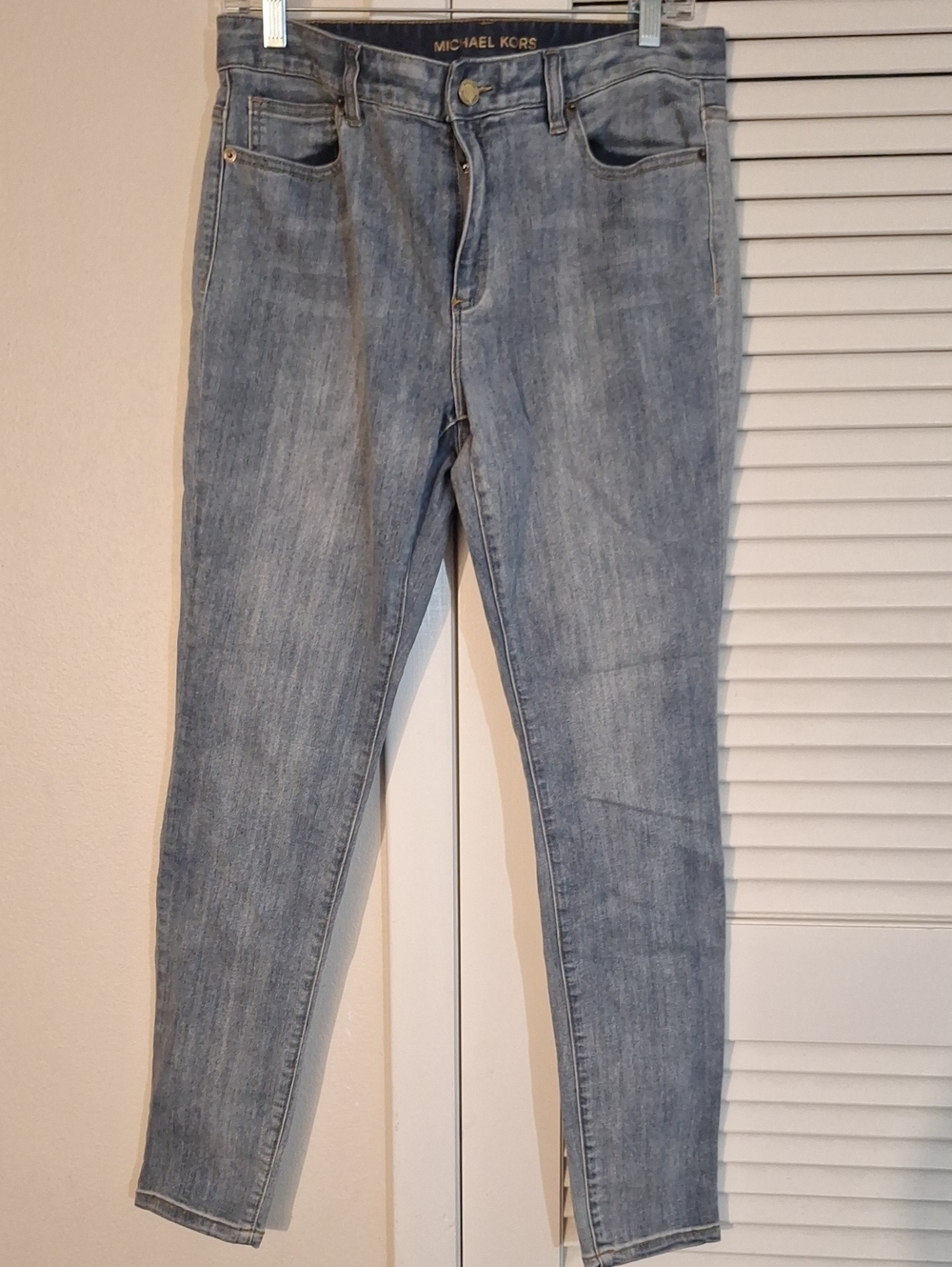Michael Kors Light Blue Skinny Jeans